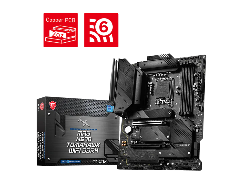 MAG H670 TOMAHAWK WIFI DDR4