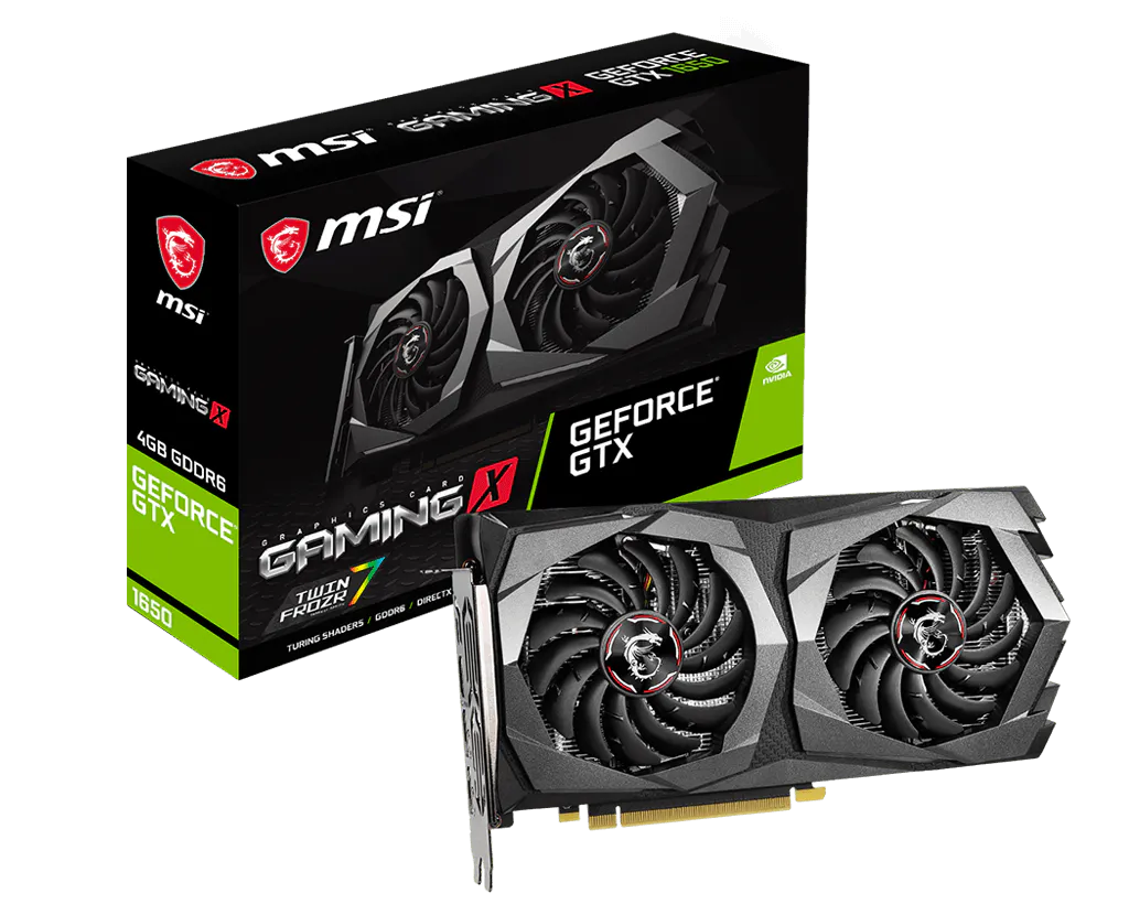 GeForce GTX 1650 D6 GAMING X