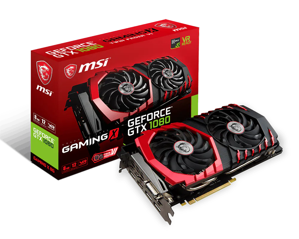 Specification GeForce GTX 1080 GAMING X 8G | エムエスアイ