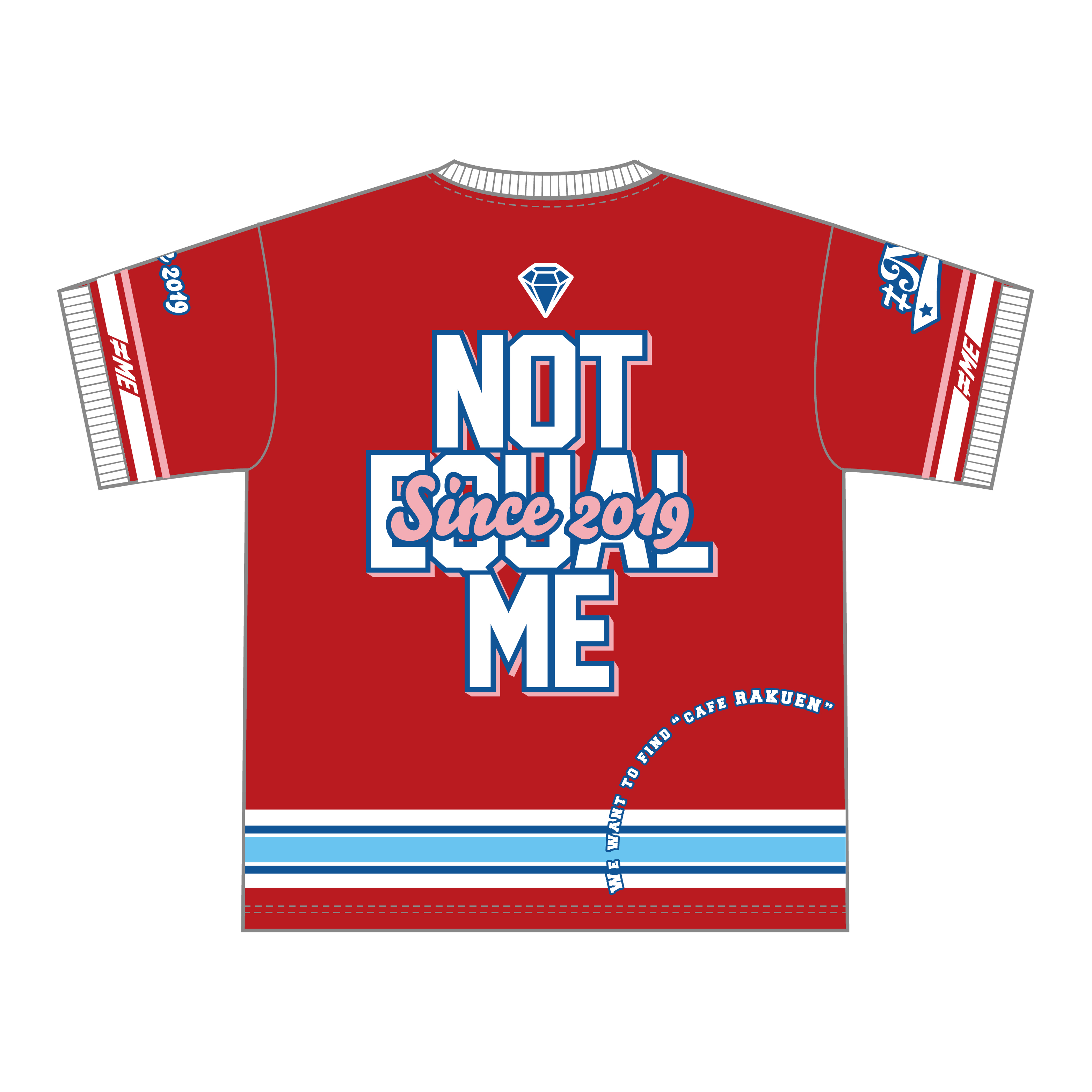 商品詳細ページ | ≠ME OFFICIAL SHOP | メンバーカラーユニフォームT