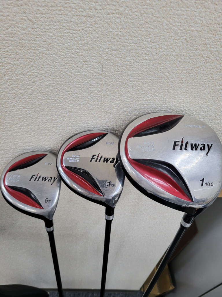 中古品買取実績：Fit way フィットウェイ ゴルフセット ゴルフクラブ11