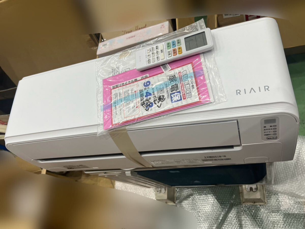 DD】ヤマダオリジナル RIAIR リエア ルームエアコン 室内機 YHA-S22M