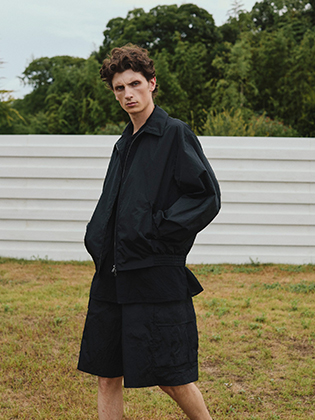 COMOLI / コモリ | レザー コモリシャツ - Black | 通販 - 正規取扱店