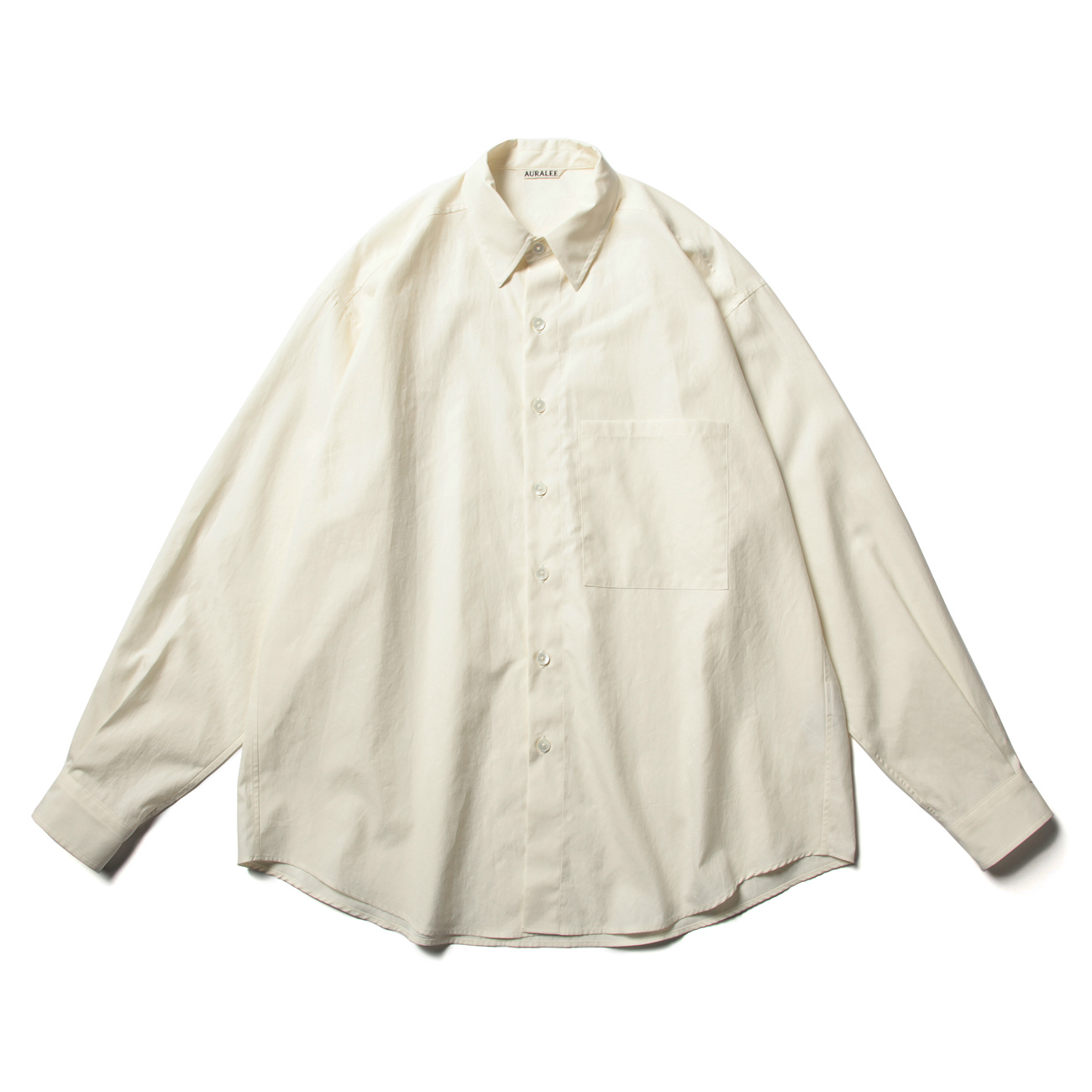 AURALEE / オーラリー | WASHED FINX TWILL BIG SHIRTS (メンズ