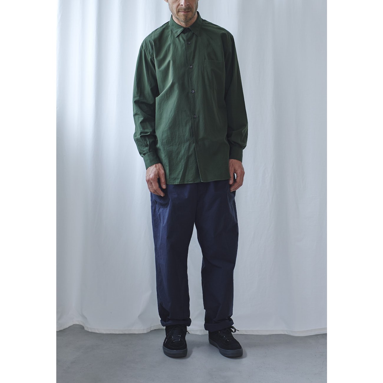 COMOLI / コモリ | コモリシャツ - Green | 通販 - 正規取扱店