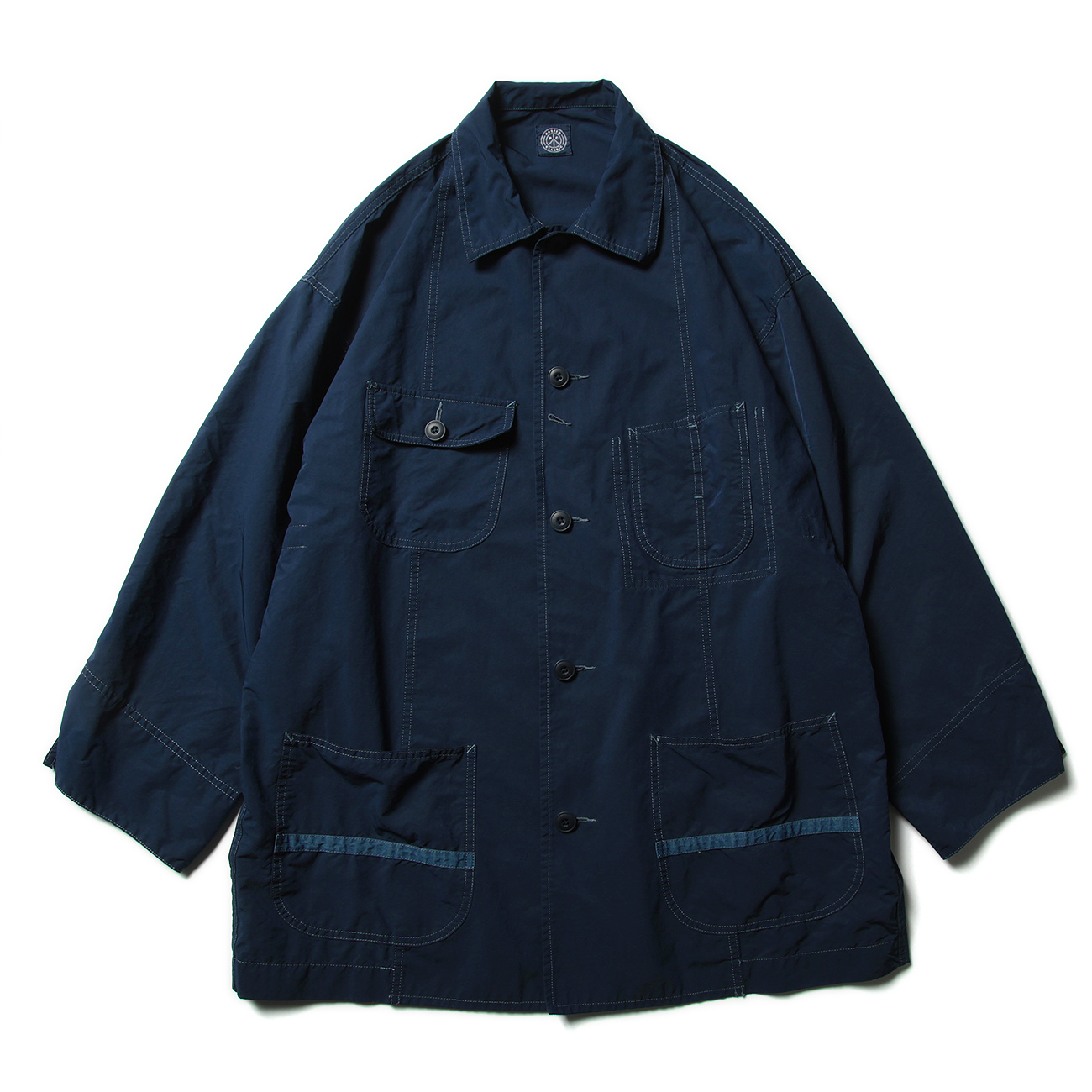 Porter Classic / ポータークラシック | WEATHER COAT - Navy | 通販