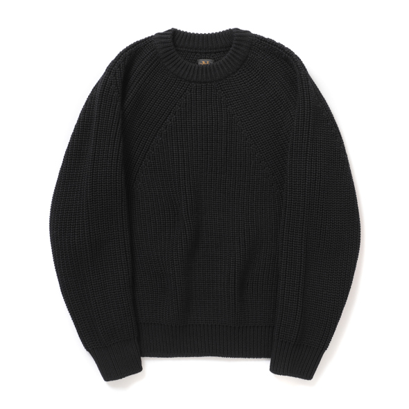 BATONER / バトナー | SIGNATURE CREW NECK (レディース) - Black