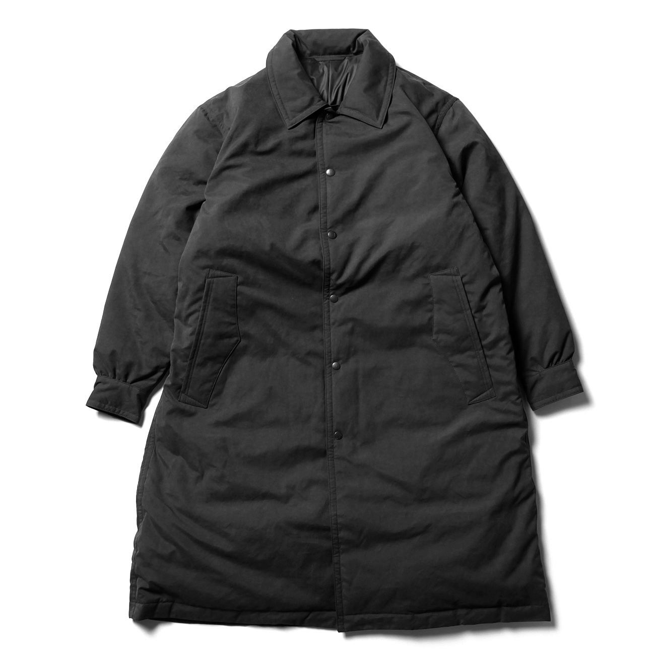 Porter Classic / ポータークラシック | WEATHER DOWN COAT - Black
