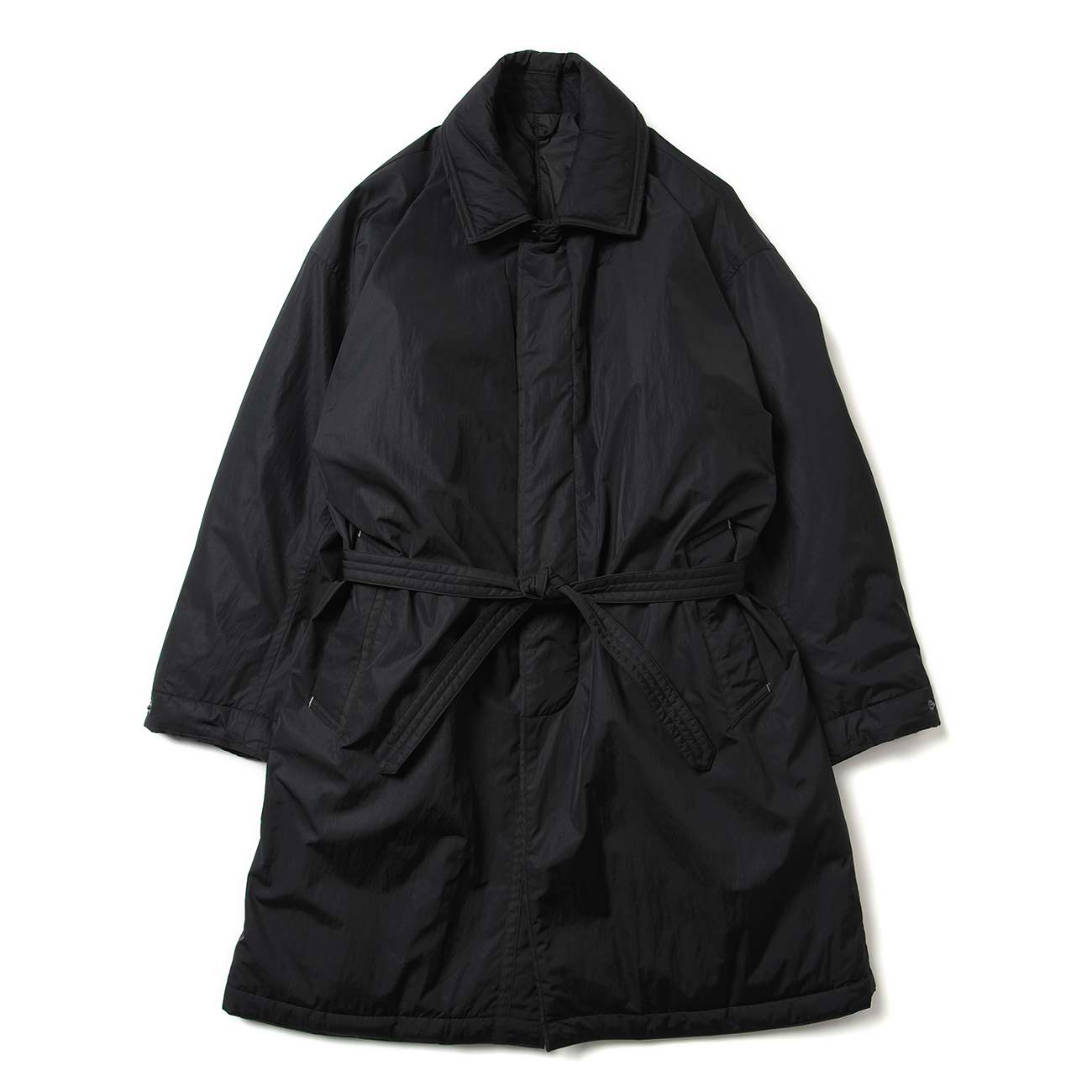 Porter Classic / ポータークラシック | SHEEN NYLON BAL COLLAR COAT