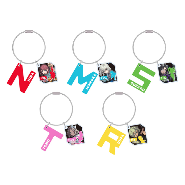 ガールズバンドクライ】イニシャルアクリルキーホルダー（全5種