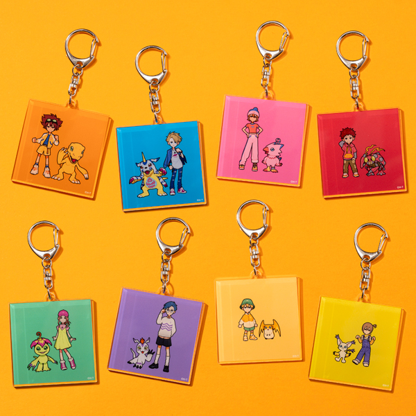 デジモンアドベンチャー】アクリルキーホルダー イラストレーター