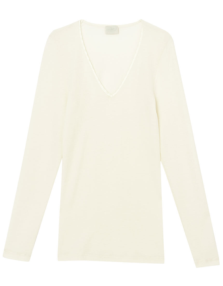 ハンロ ウール・シルク素材 トップス（長袖） UIH300｜ワコール直営の