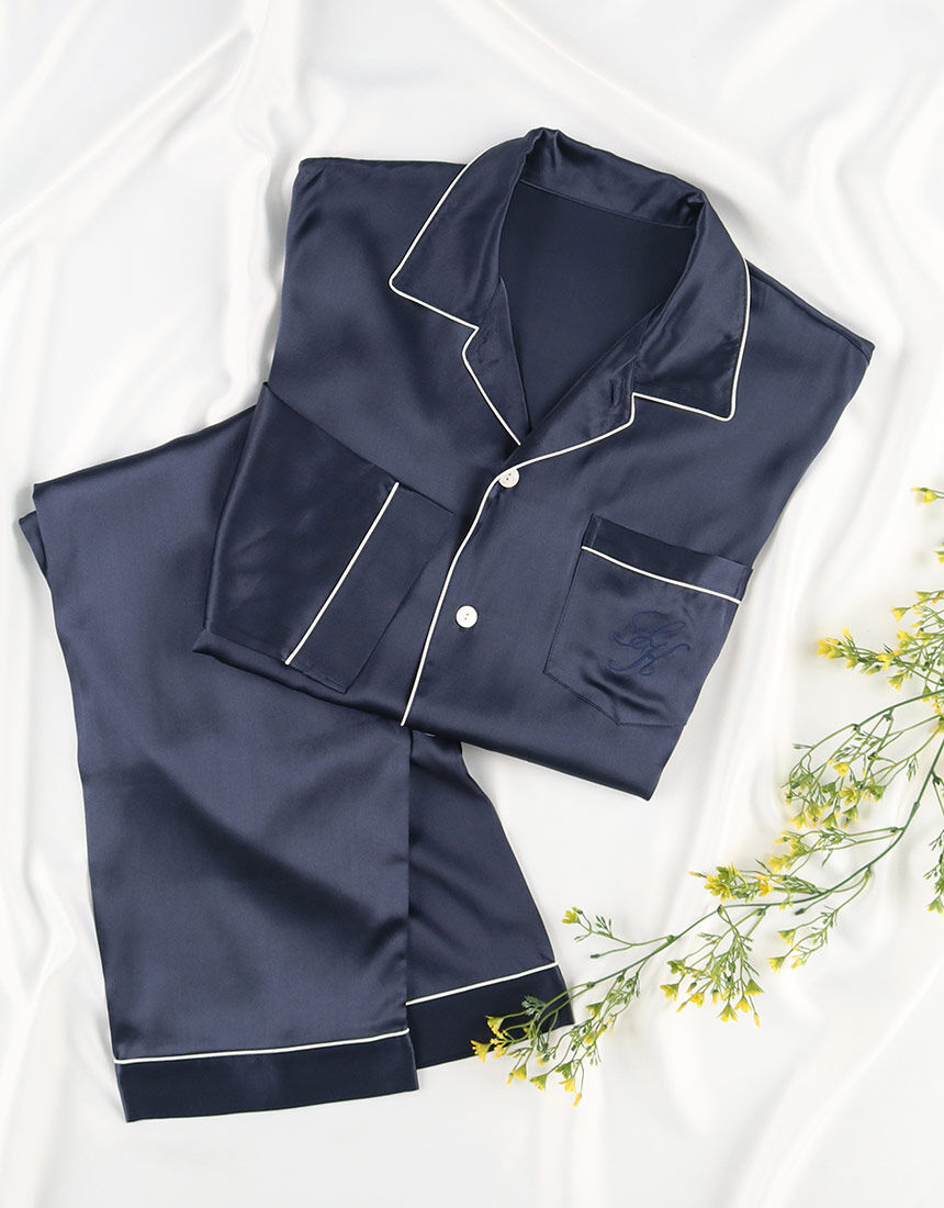 ワコール／睡眠科学 【シルク100％】ここちよく眠れるパジャマ 上品