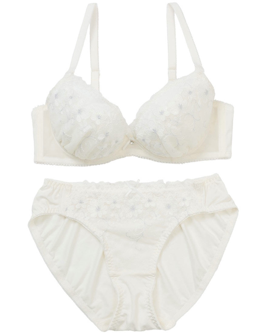 Lingè Noël ランジェノエル メルティフルール ブラ＆ショーツセット