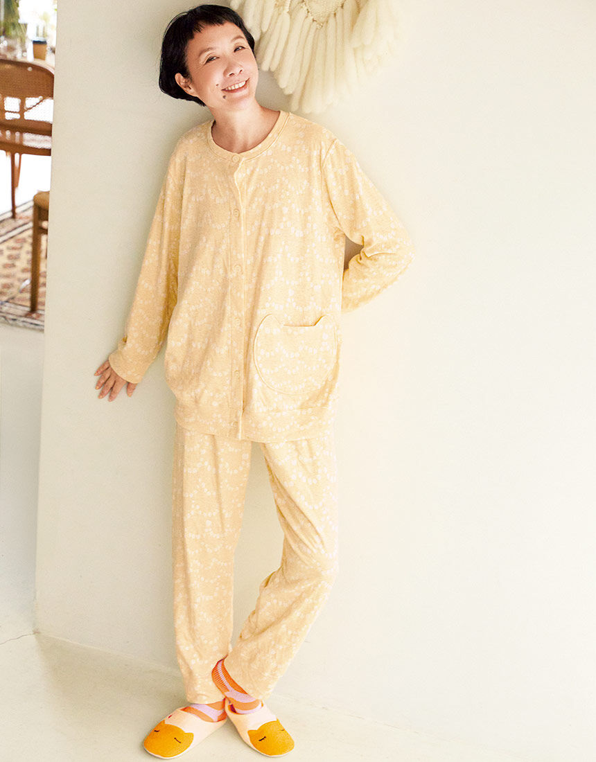 ツモリチサトスリープ 【綿100％】オーガニックコットンを使用 ネコ