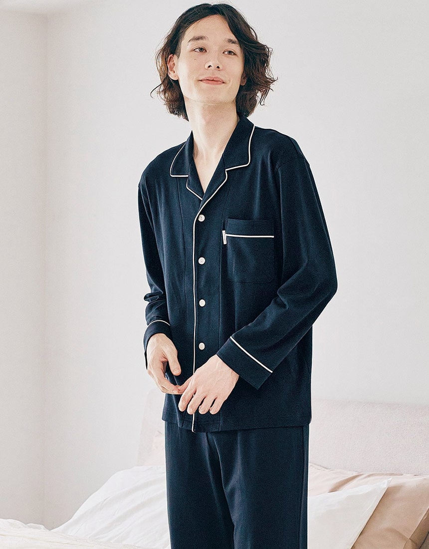 ワコール／睡眠科学 【綿100％】ここちよく眠れるパジャマ なめらか