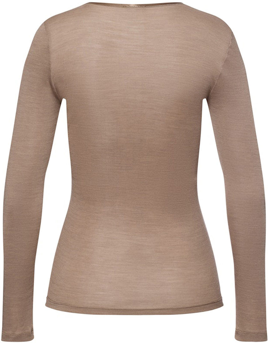 ハンロ ウール・シルク素材 トップス（長袖） UIH300｜ワコール直営の