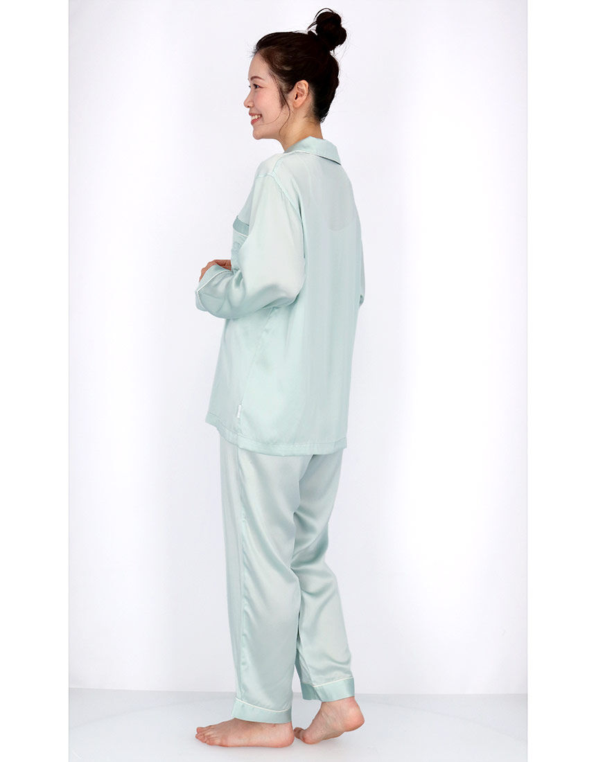 ワコール／睡眠科学 【シルク100％】ここちよく眠れるパジャマ 上品