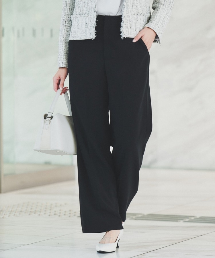 通勤スーツ】ワイドパンツ（フルレングスパンツ） | UNTITLED（アン