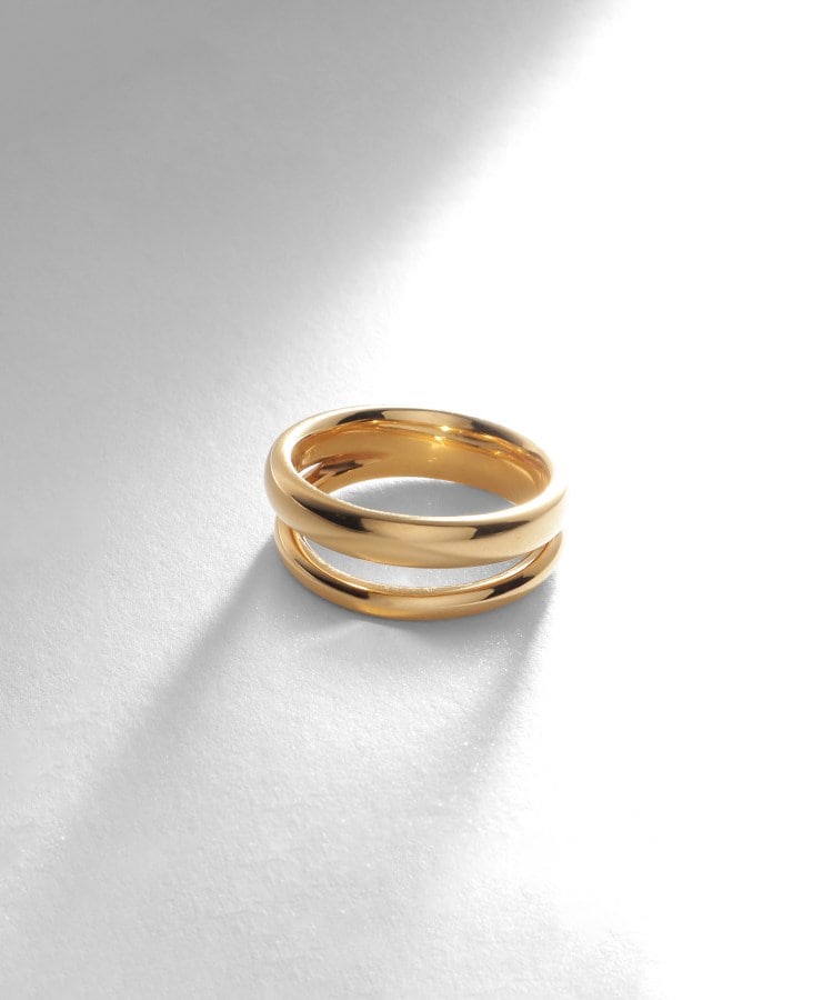 K10レイヤードニュアンス リング（リング） | COCOSHNIK（ココシュ