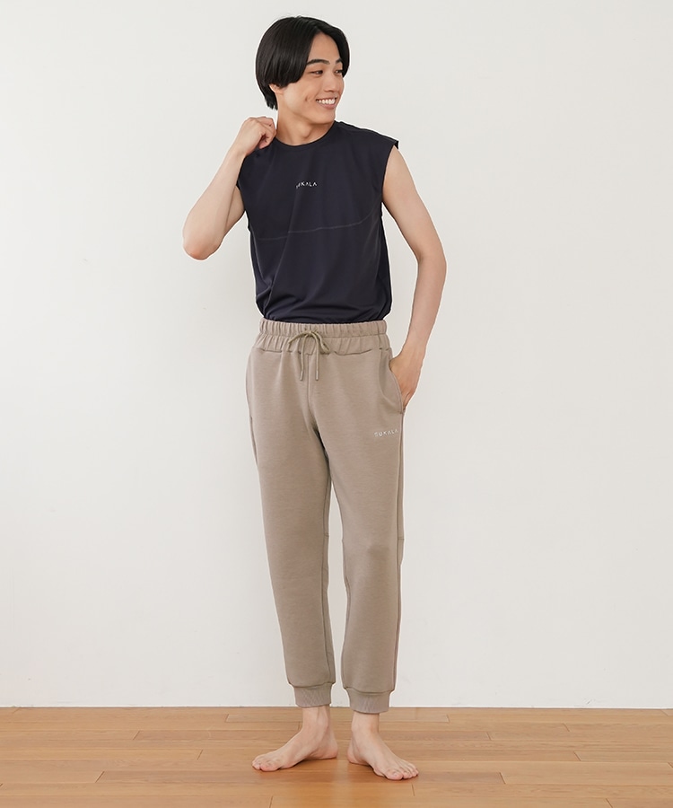 SUKALA】ダブルエアーメンズセットアップ(M・Lサイズ ライトブラウン