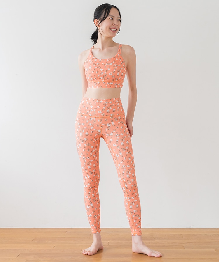 SUKALA】フラワープリントセパレートタンクトップ(XS・Sサイズ