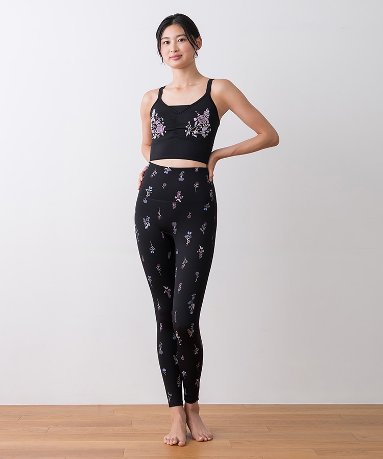 SUKALAフラワーブーケブラトップレギンスセット SUKALA】フラワー