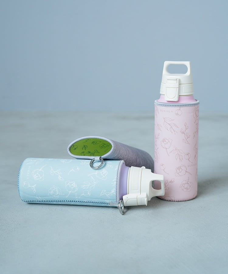 SUKALA】リバーシブルボトルカバー(グレー): ヨガグッズLAVA公式