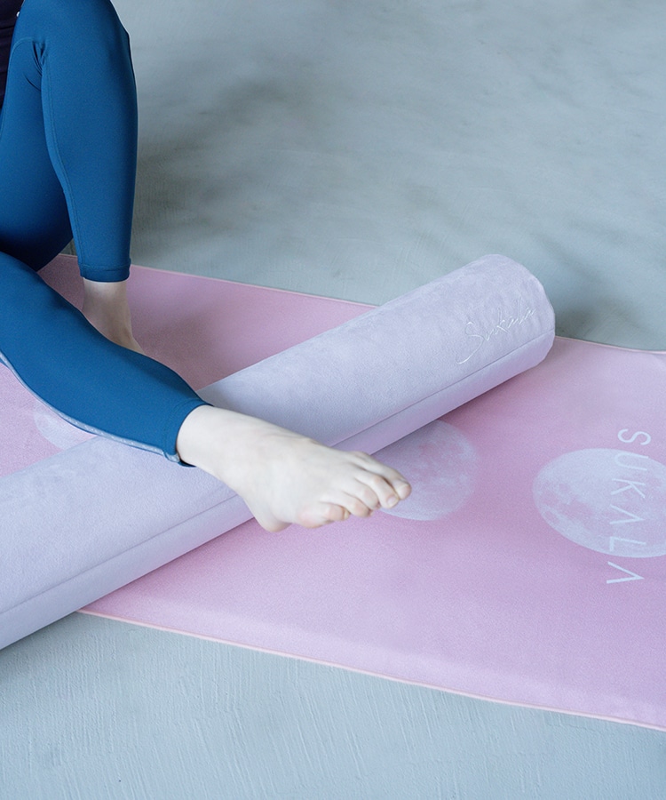 SUKALA】プリントヨギラグ(イエローフラワー): ヨガグッズLAVA公式