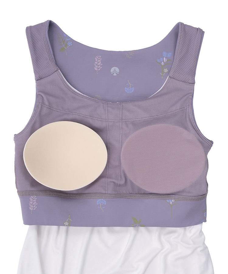 SUKALA】フラワーブーケカバータンクトップ(XS・S・Lサイズ ブラウン