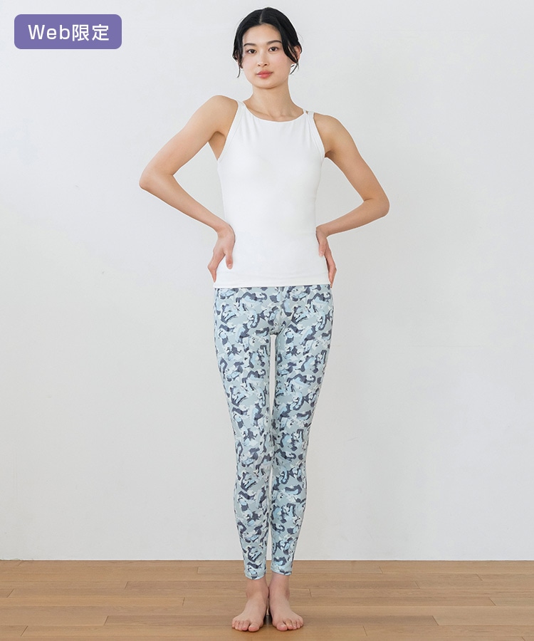 SUKALA】アクティブデイジーレギンス ワインXSサイズ ノベルティポーチ