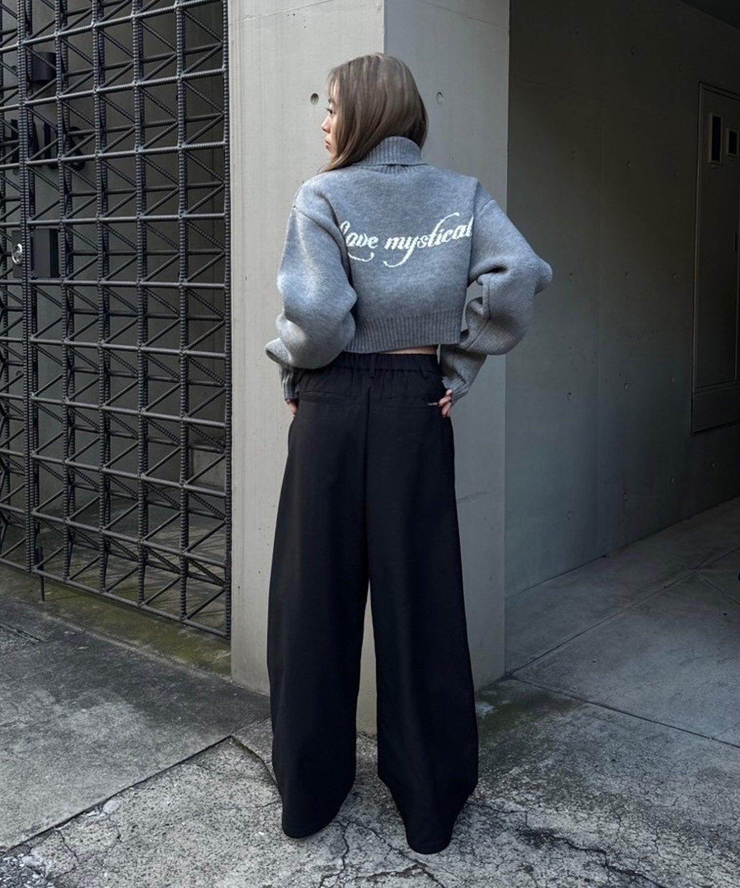 2タックワイドスラックスパンツ｜ACLENT（アクレント）