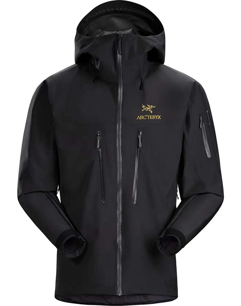 Arcteryx Alpha SV Mens Jacket in 24K Black