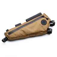 FAIRWEATHER* frame bag half (x-pac black) - BLUE LUG ONLINE STORE