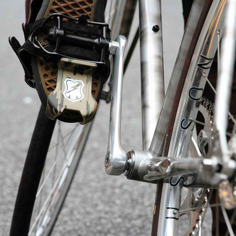 MASH* nylon double toe clips (black drip camo) - BLUE LUG ONLINE STORE