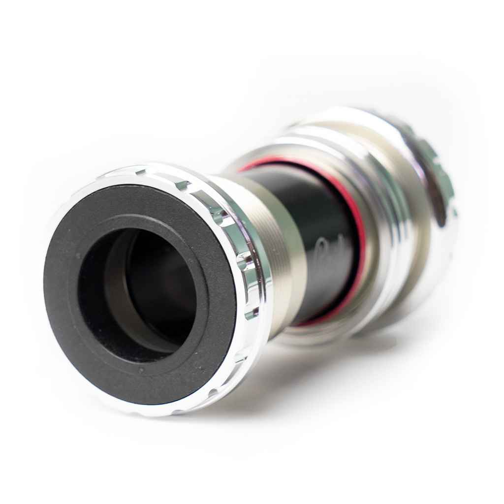 PHILWOOD* outboard bottom bracket (aluminum/silver) - BLUE LUG