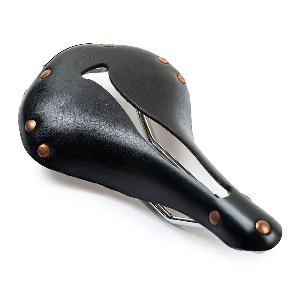 SELLE ANATOMICA* X1 leather saddle (black) - BLUE LUG ONLINE STORE