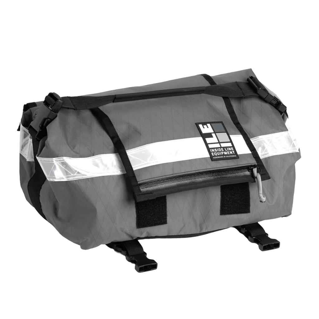 ILE* porteur rack bag reflective (x-pac/grey) - BLUE LUG ONLINE STORE