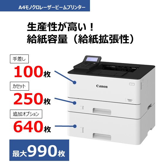 販売終了】 レーザービームプリンター Satera LBP221:レーザービーム