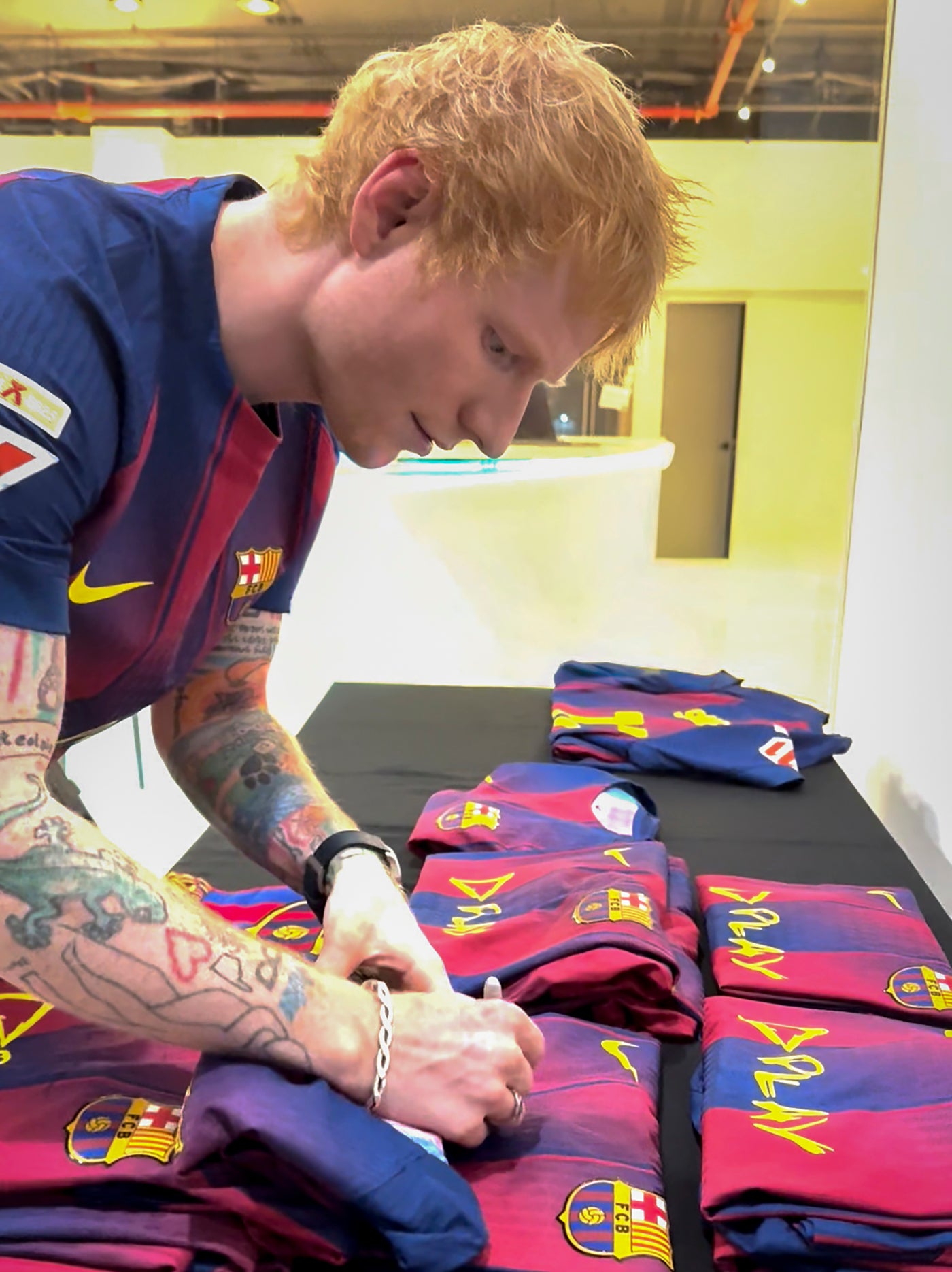 FC Barcelona x Ed Sheeran x Spotify – Barça Official Store