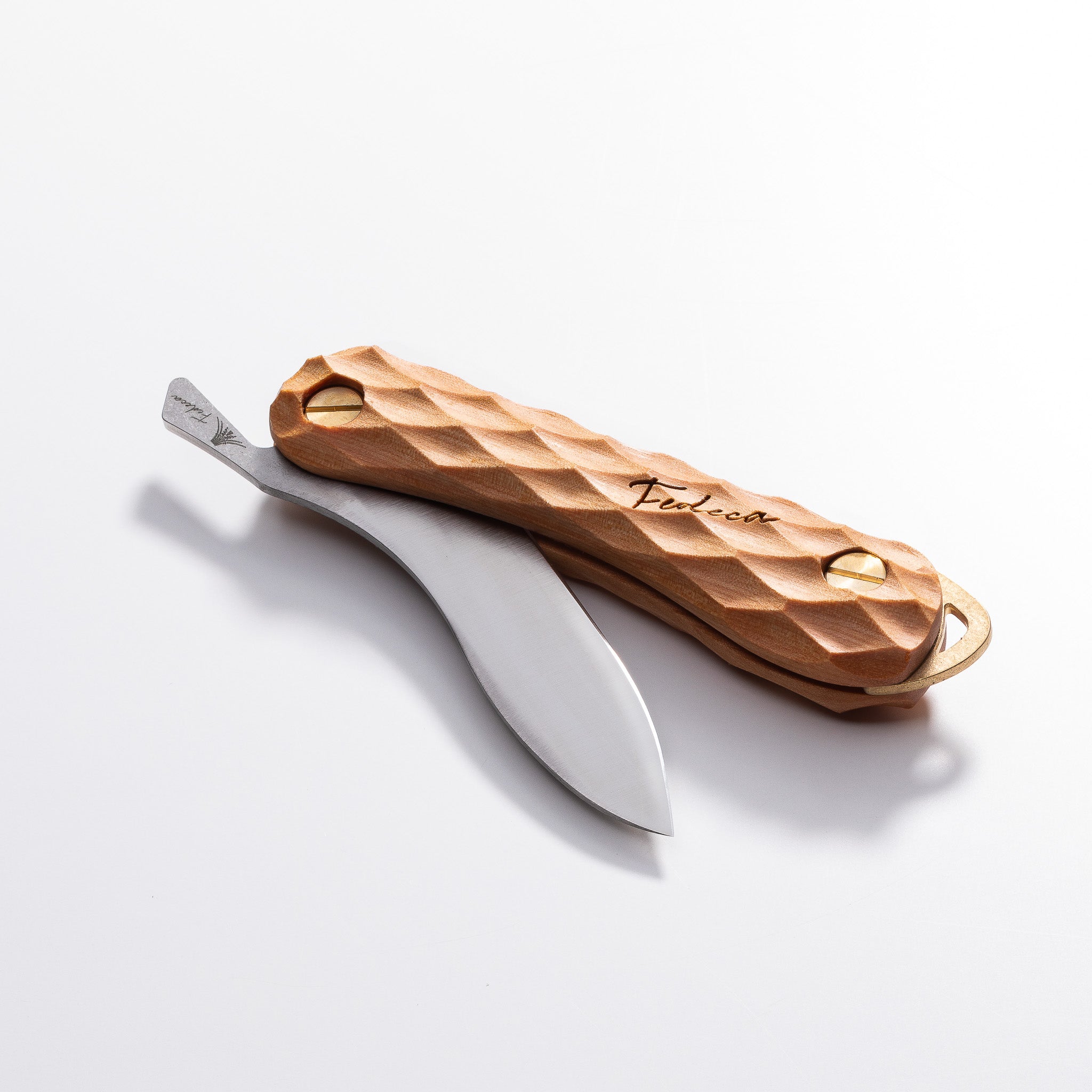 天然木】折畳式料理ナイフSolo 名栗オノオレカンバ 12,100円