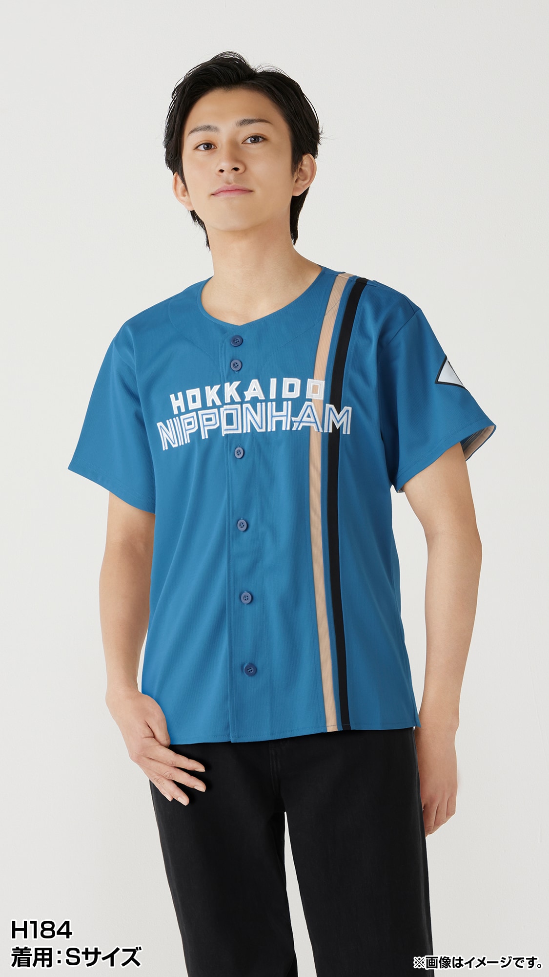 レプリカユニフォーム ホーム(HOKKAIDO 20th ワッペン付き) BIGBOSS #1