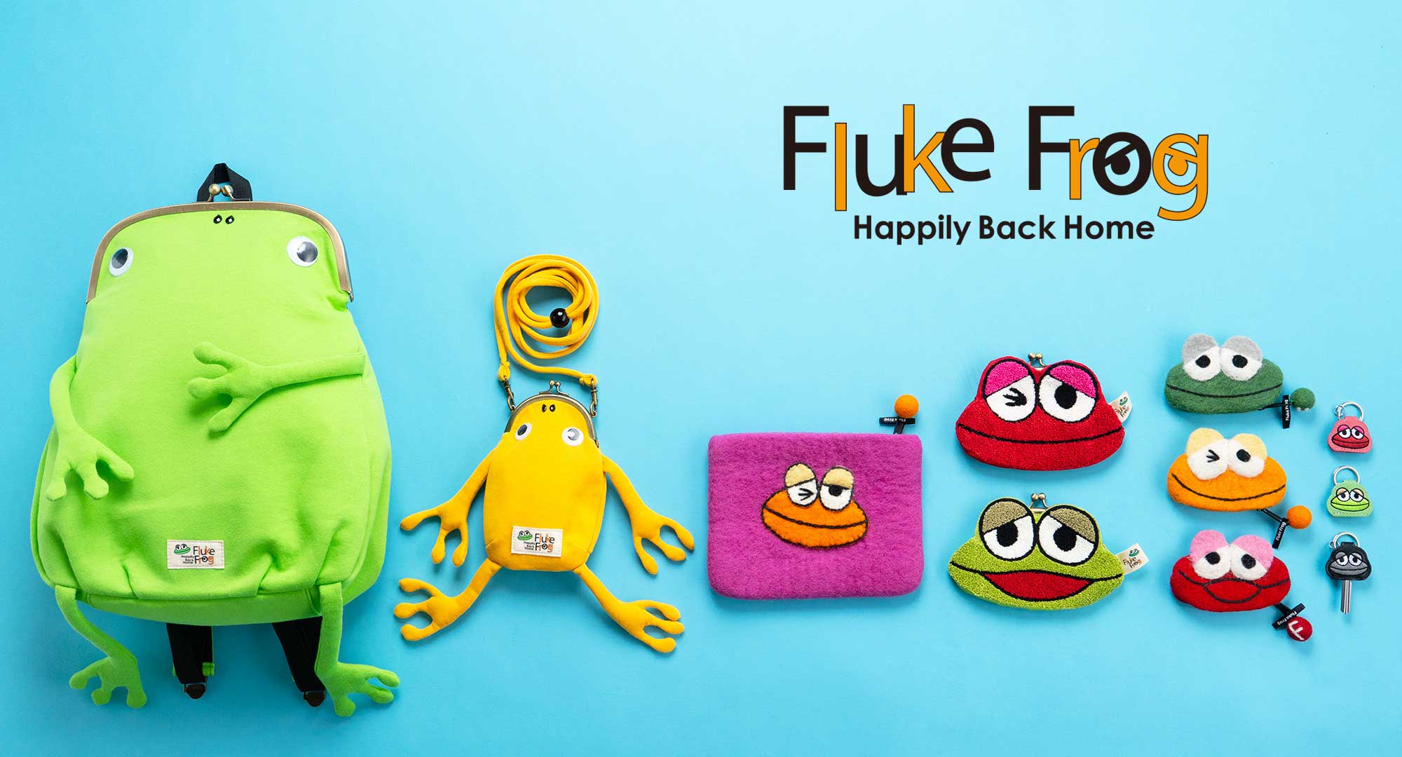Fluke Frog - Happily Back Home -