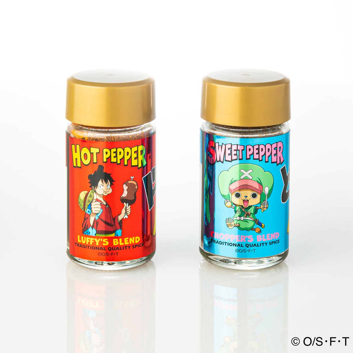 麦わらの七味」唐辛子セット [ルフィブレンド&チョッパーブレンド