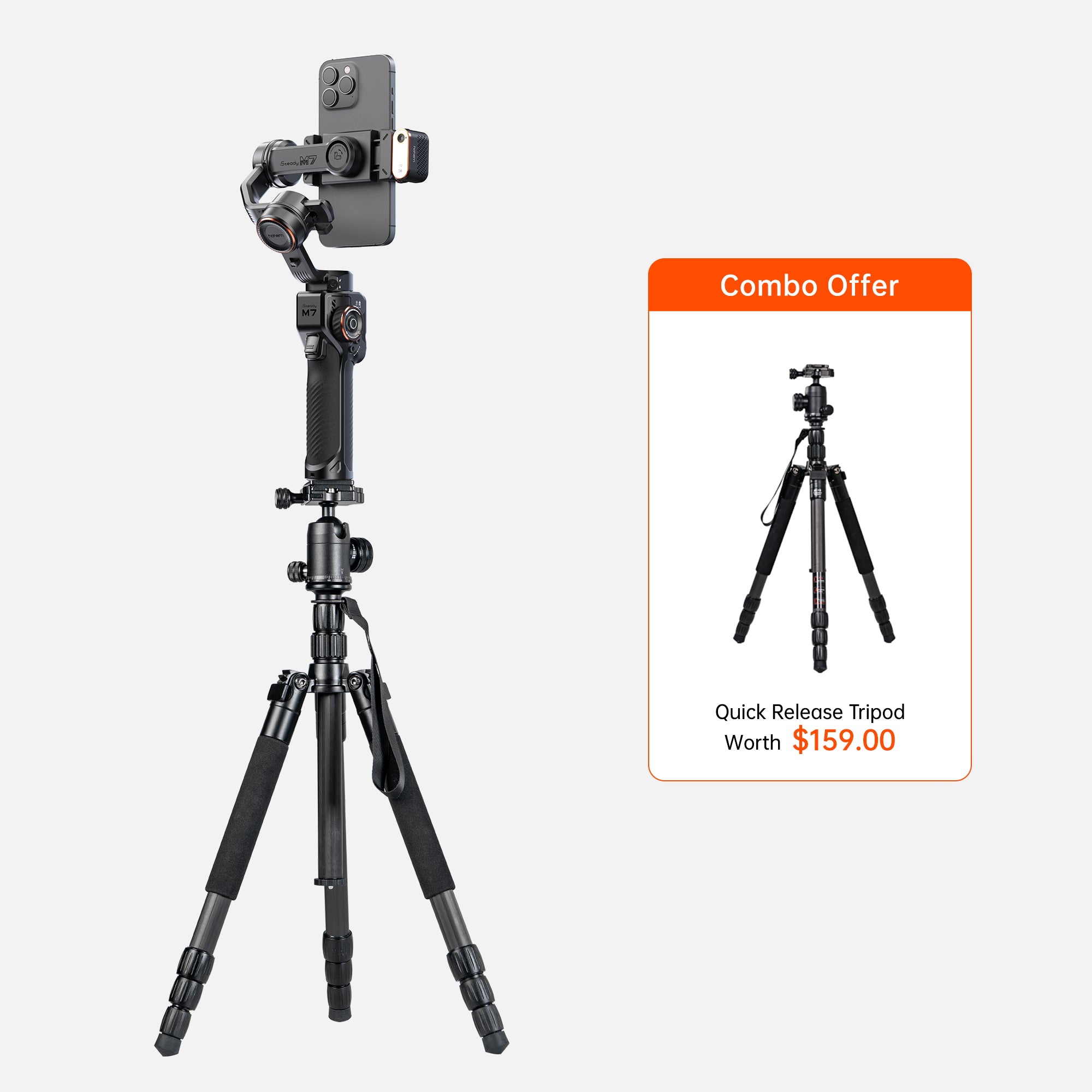 Hohem iSteady M7 – AI-Powered Gimbal for Phone