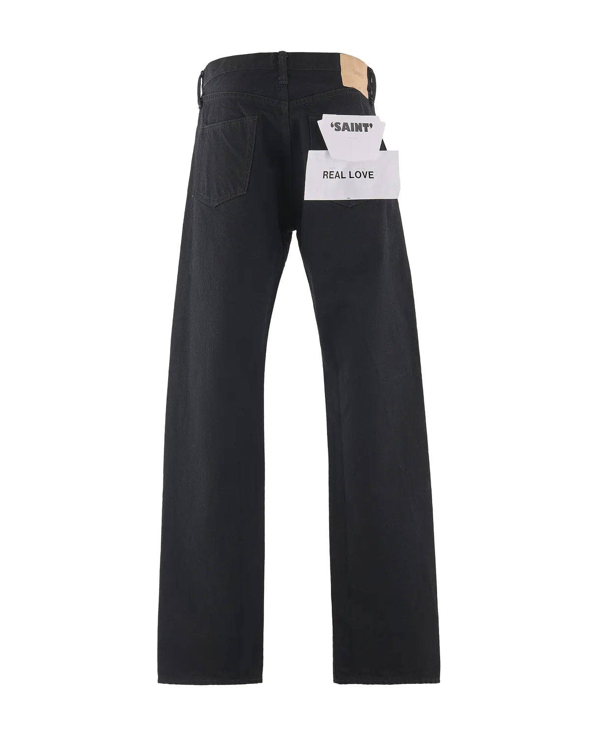 SAINT M×××××× (セントマイケル) / BLACK DENIM PANTS / STRAIGHT