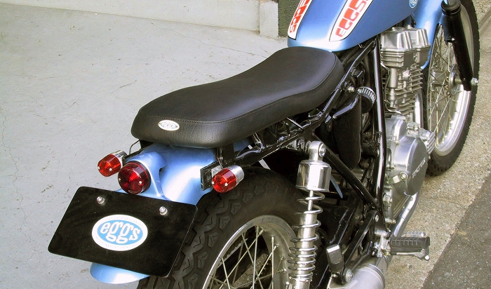 スリムショートシートA ステッチ GB250｜K＆H