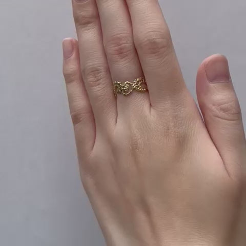 KAORU(カオル)公式｜スワトウ リング 18金イエローゴールド – KAORU