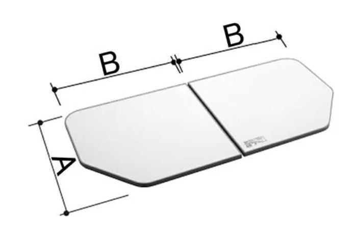 LIXIL・INAX 薄型保温組フタ [YFK-1679B-D4] 1600スタンダード浴槽用