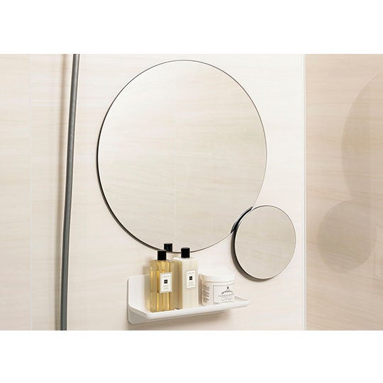 LIXIL・INAX マグネットラウンドミラー(5050C) 浴室部品 [KGM-5050CM